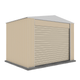 Absco Sheds Bushranger Shed - Roller Shutter Door Classic Cream 3.00mW x 2.26mD x 2.30mH Render View