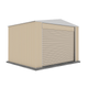Absco Sheds Bushranger Shed - Roller Shutter Door Classic Cream 3.00mW x 3.00mD x 2.30mH Render View