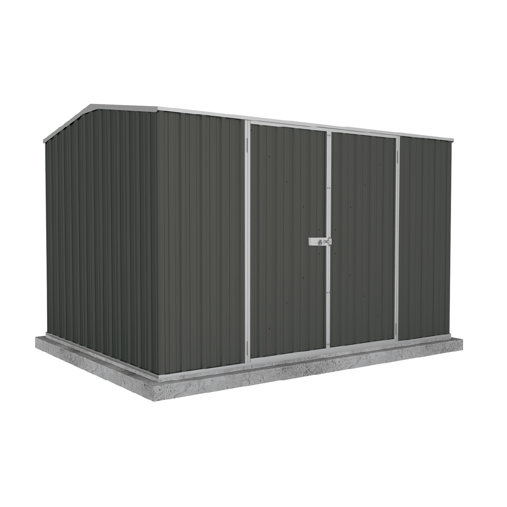 Absco Sheds Premier Garden Shed - Double Door Monument 3.00mW x 2.26mD x 2.00mH Render View