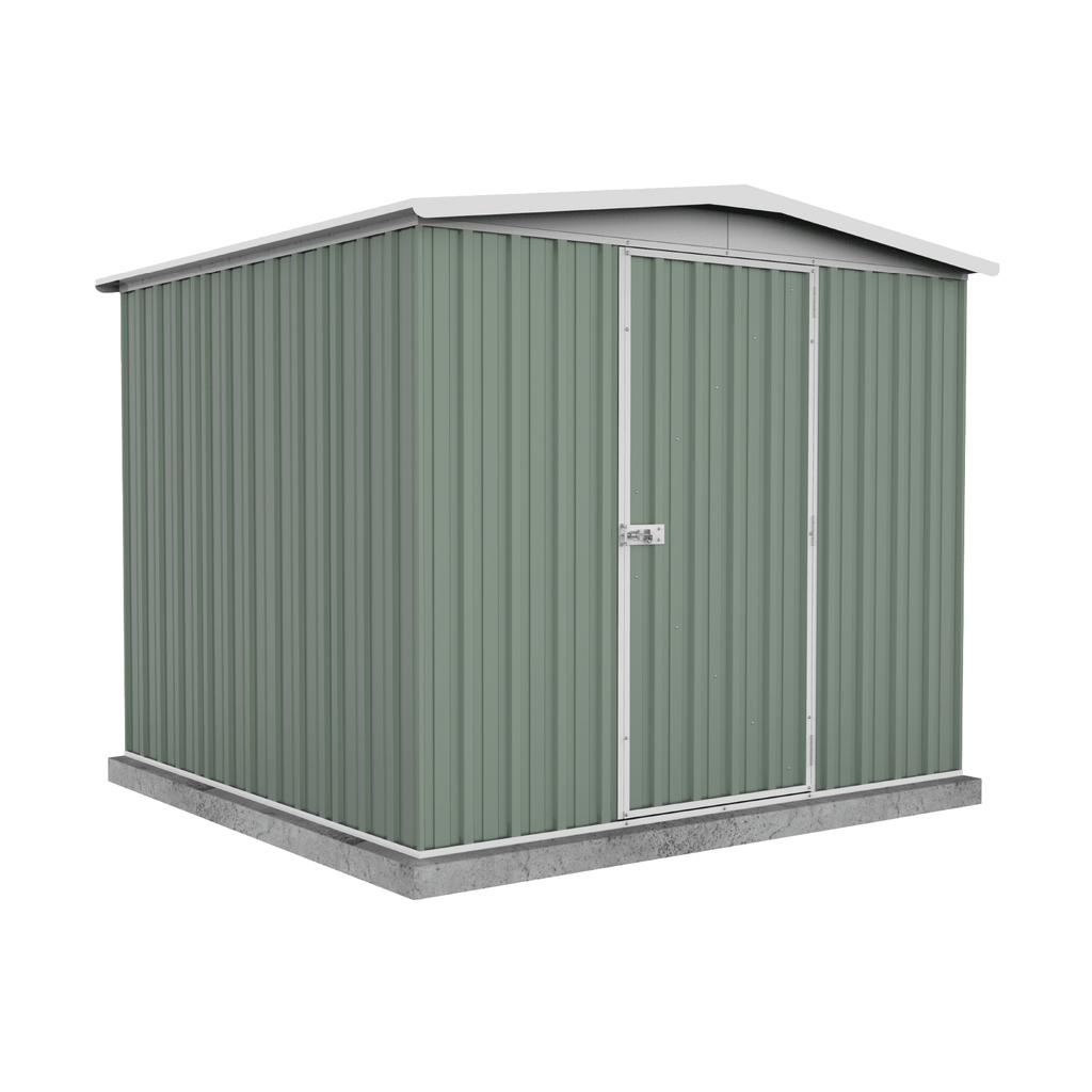 Absco Sheds Regent Garden Shed - Single Door Pale Eucalypt 2.26mW x 2.18mD x 2.00mH Render View