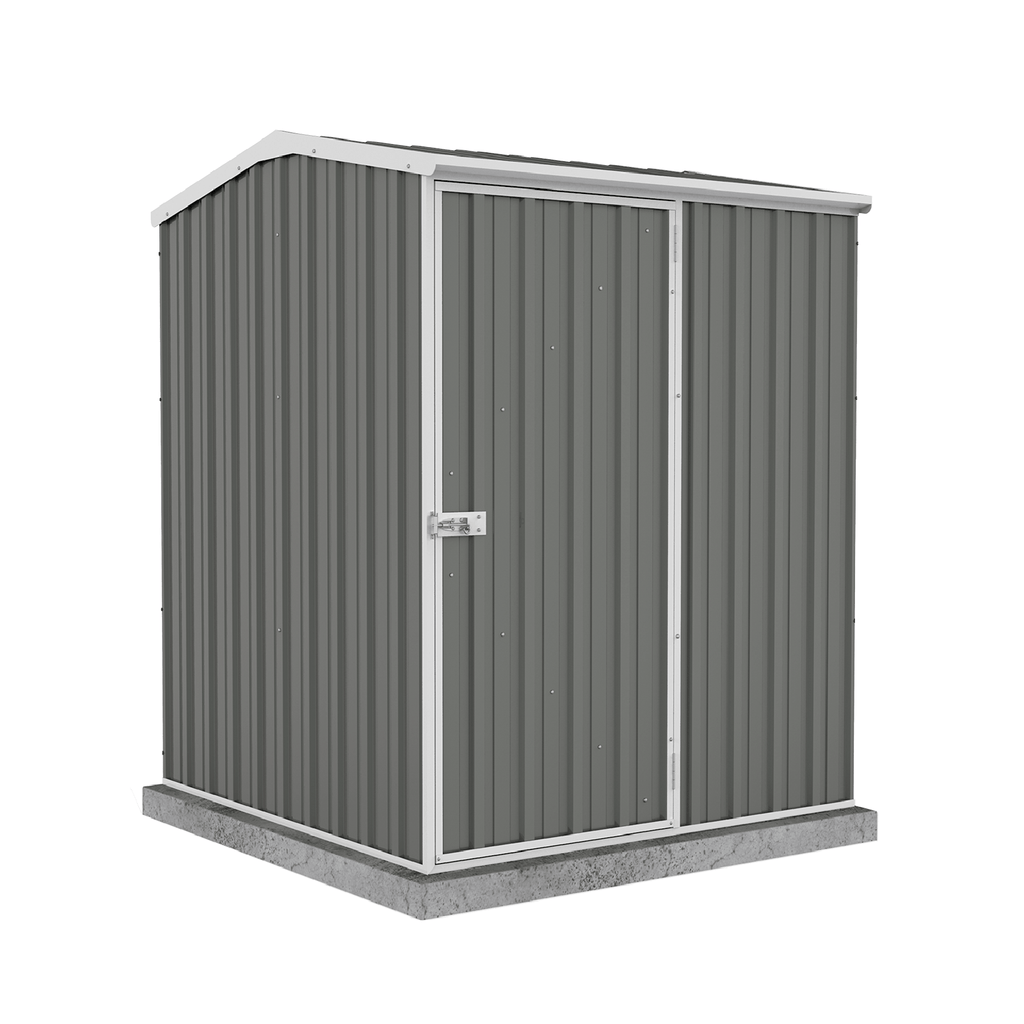 Absco Sheds Premier Garden Shed - Single Door Woodland Grey 1.52mW x 1.52mD x 1.95mH Render View
