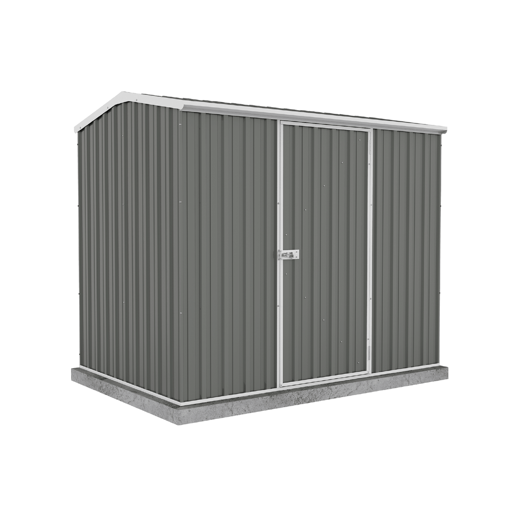 Absco Sheds Premier Garden Shed - Single Door Woodland Grey 2.26mW x 1.52mD x 1.95mH Render View