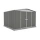 Absco Sheds Regent Garden Shed - Double Door Woodland Grey 3.00mW x 2.92mD x 2.06mH Render View