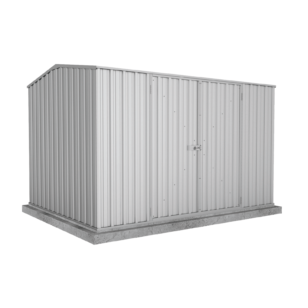 Absco Sheds Premier Garden Shed - Double Door Zinc 3.00mW x 2.26mD x 2.00mH Render View