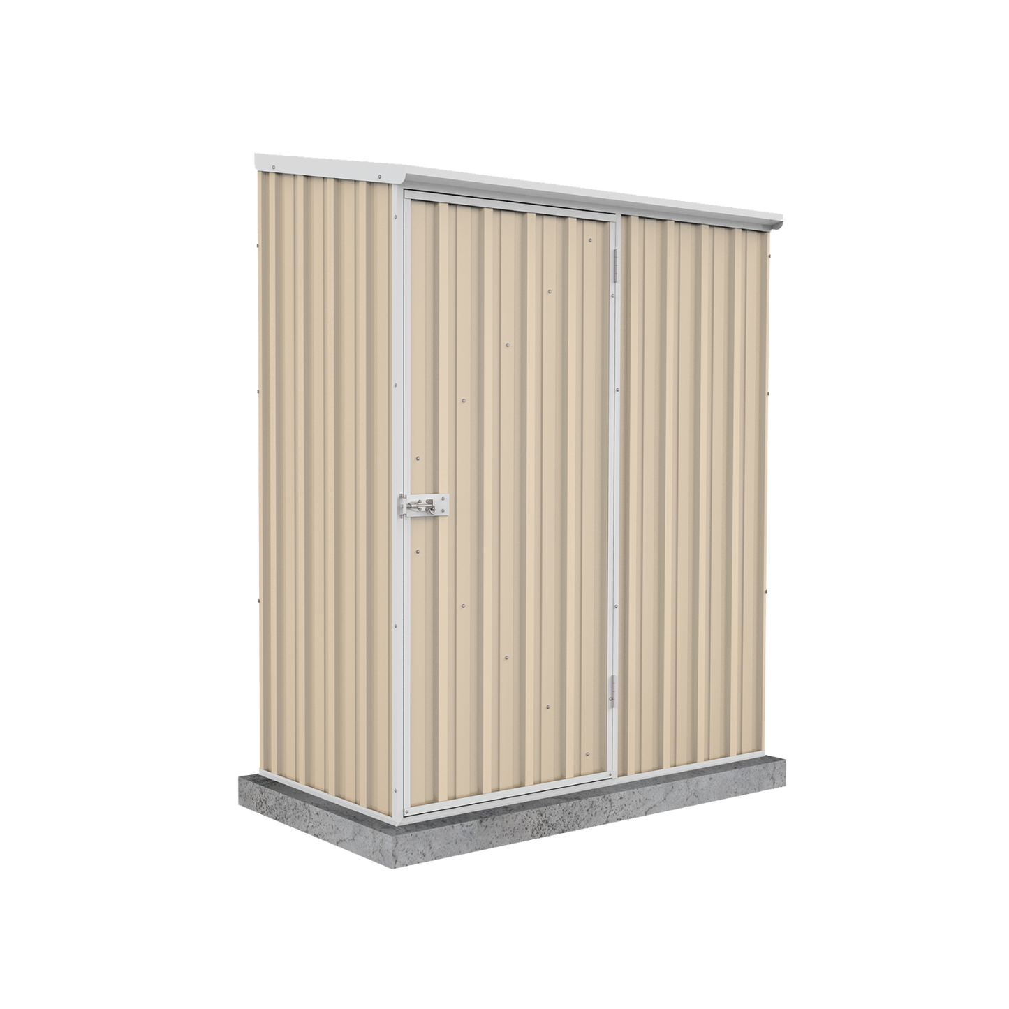 Absco Sheds 1.52mW x 0.78mD x 1.95mH Economy Garden Shed - Single Door