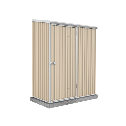 Absco Sheds 1.52mW x 0.78mD x 1.95mH Economy Garden Shed - Single Door