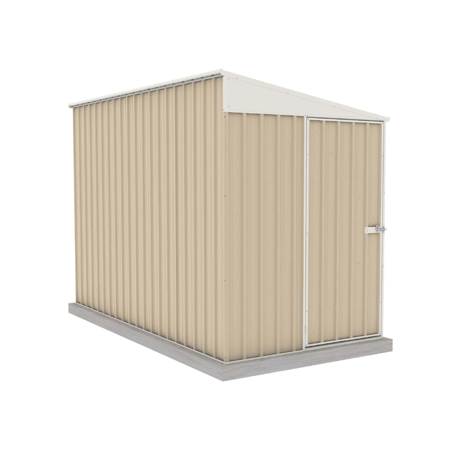 Absco Sheds 1.52mW x 3.00mD x 2.06mH Narrow Garden Shed - Single Door