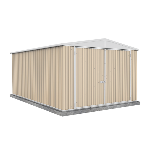 Absco Sheds 3.00mW x 4.48mD x 2.06mH Utility Garden Shed - Double Door