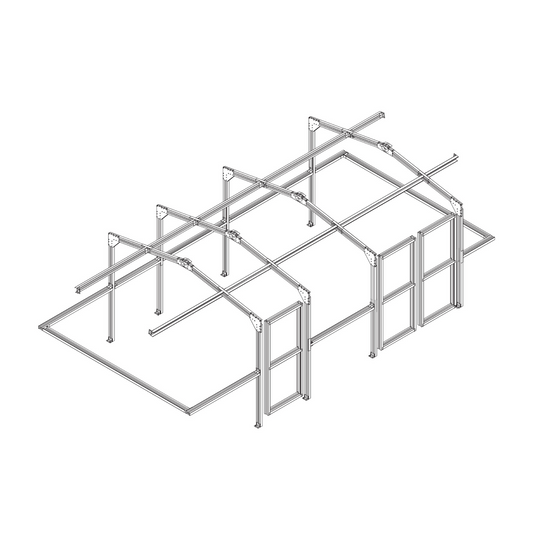 Absco Sheds Shed Cyclone Kit - for Workshop and Utility Sheds