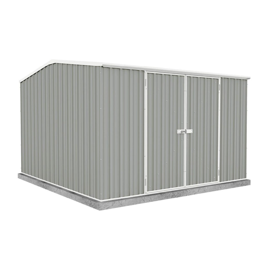 Factory Clearance Garden Shed - Double Door Windspray 3.00mW x 3.00mD x 2.06mH Render View