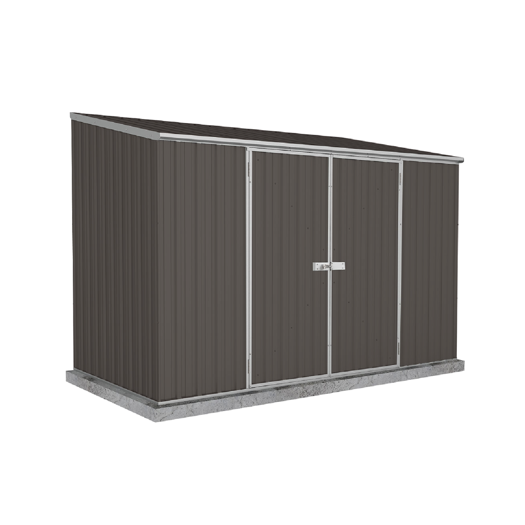 Absco Sheds Spacesaver Garden Shed - Double Door Ironsand 3.00mW x 1.52mD x 2.08mH Render View