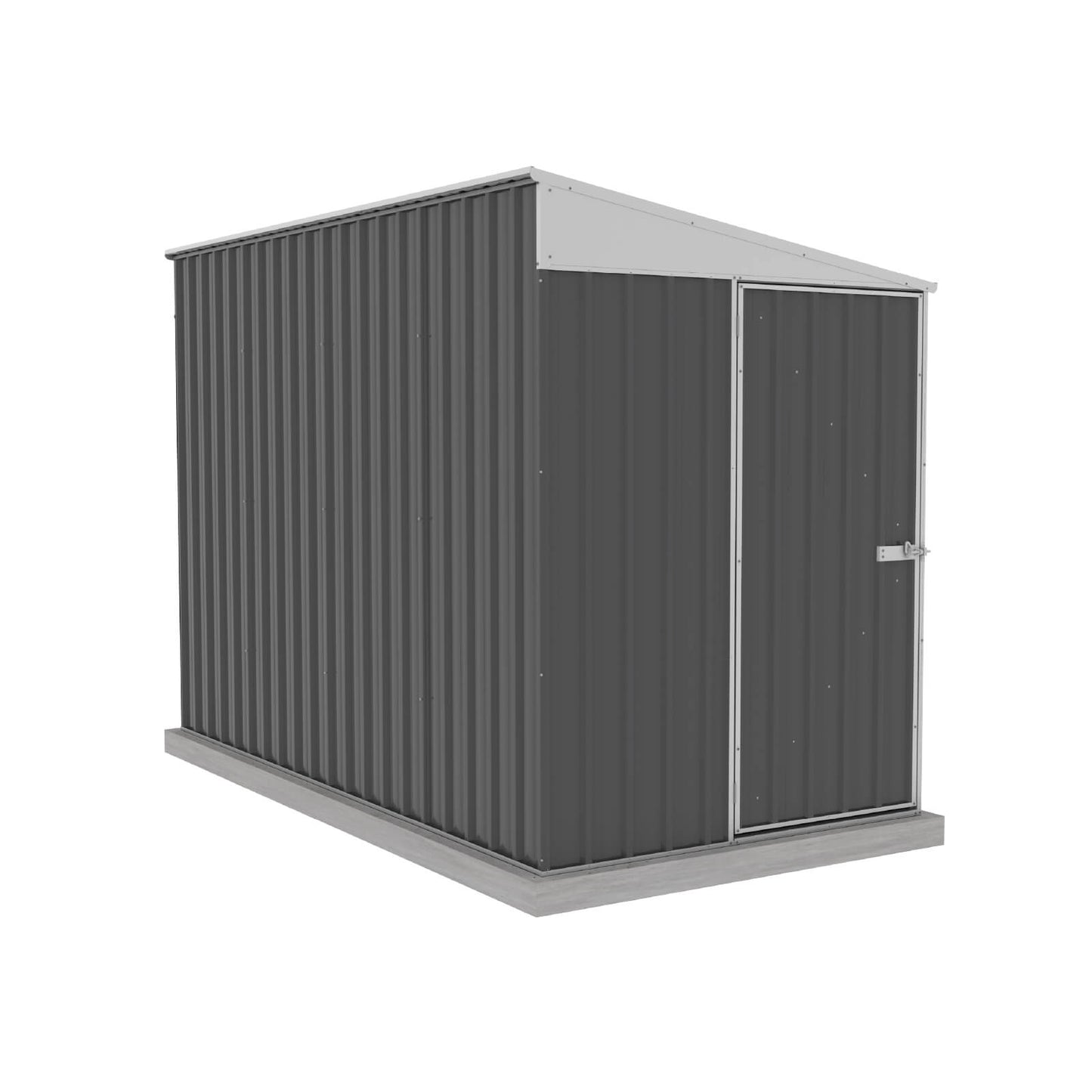 Absco Sheds 1.52mW x 3.00mD x 2.06mH Narrow Garden Shed - Single Door