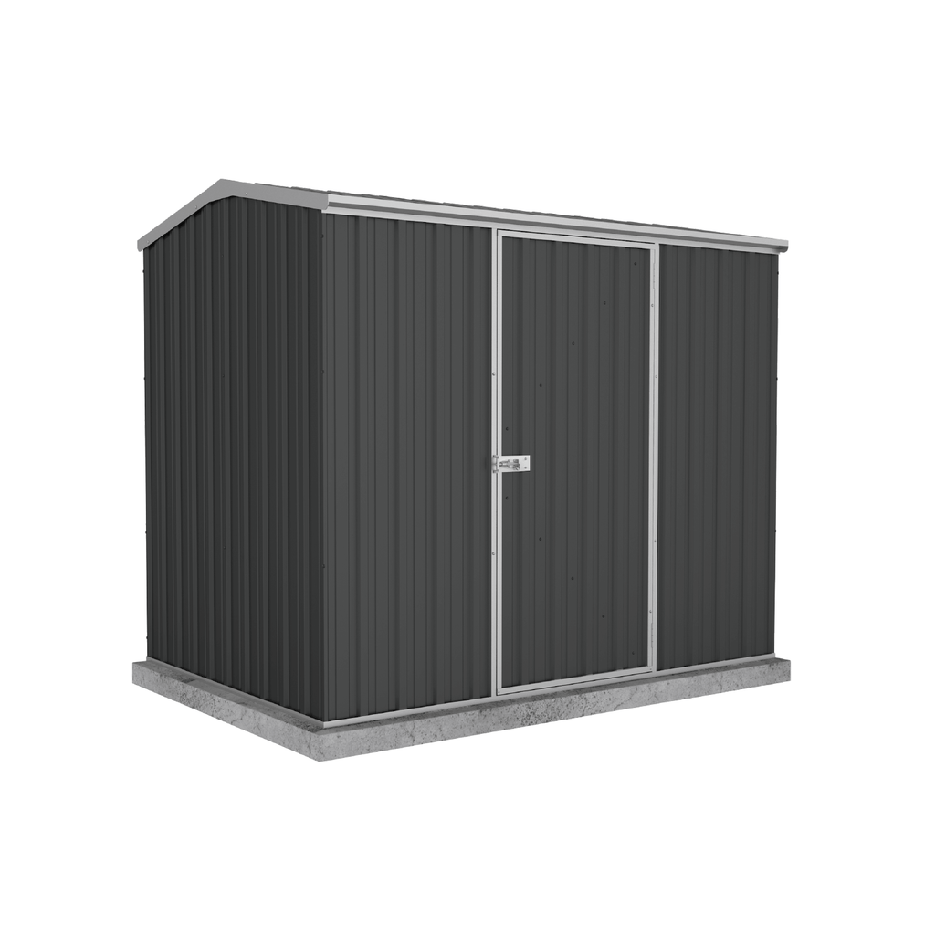 Absco Sheds Premier Garden Shed - Single Door Monument 2.26mW x 1.52mD x 1.95mH Render View