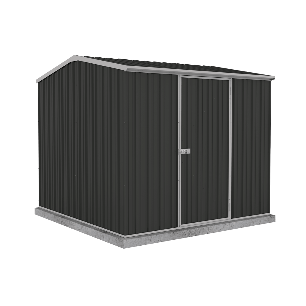 Absco Sheds Premier Garden Shed - Single Door Monument 2.26mW x 2.26mD x 2.00mH Render View