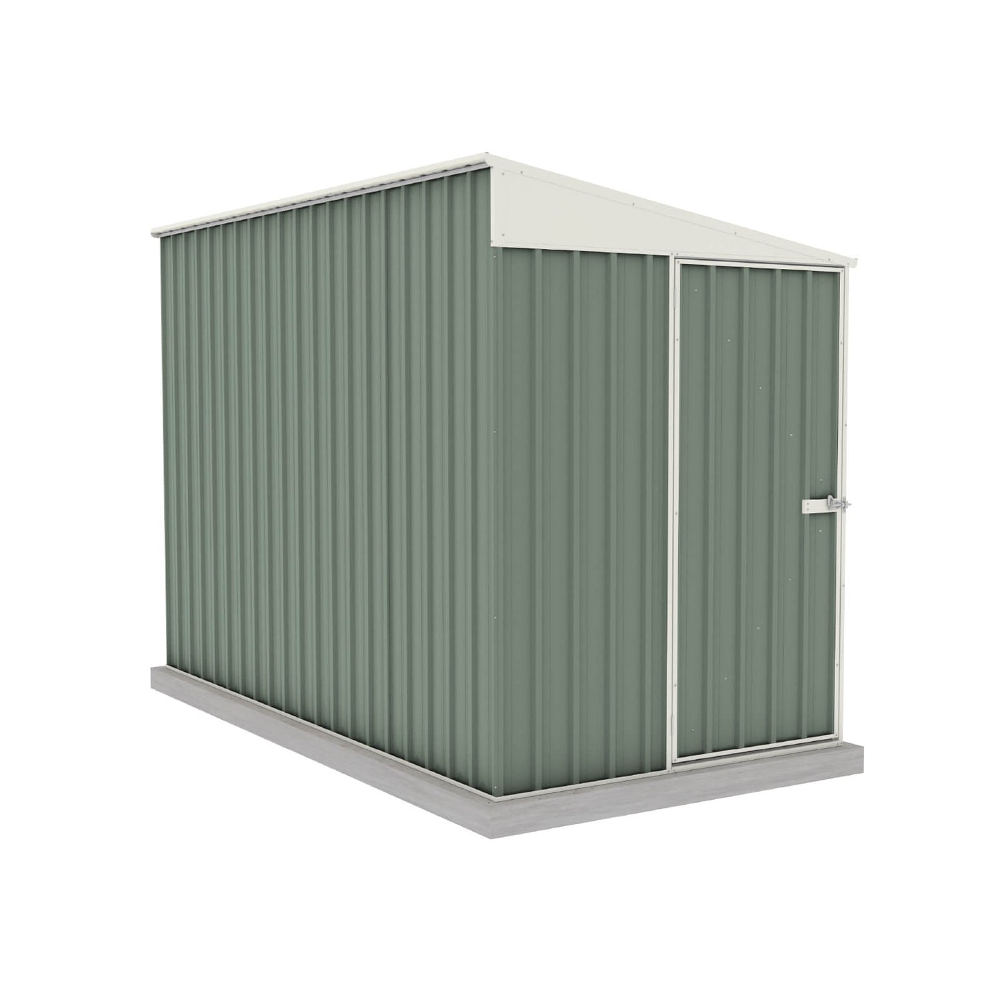 Absco Sheds 1.52mW x 3.00mD x 2.06mH Narrow Garden Shed - Single Door
