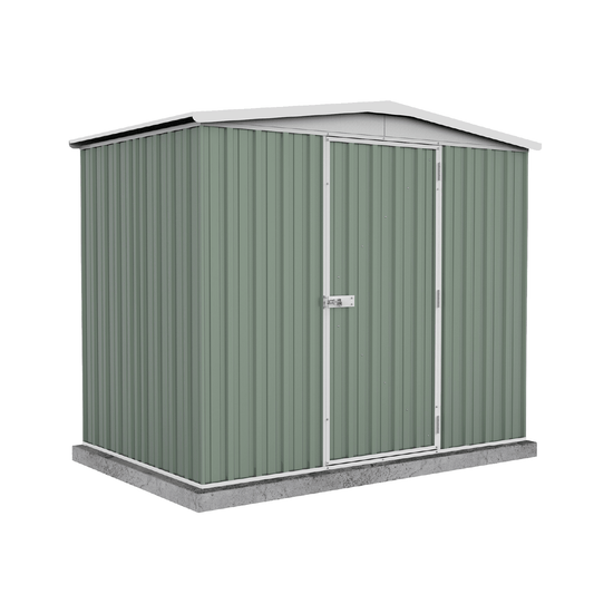 Factory Clearance Garden Shed - 2.26mW x 1.44mD x 2.00mH Single Door Green