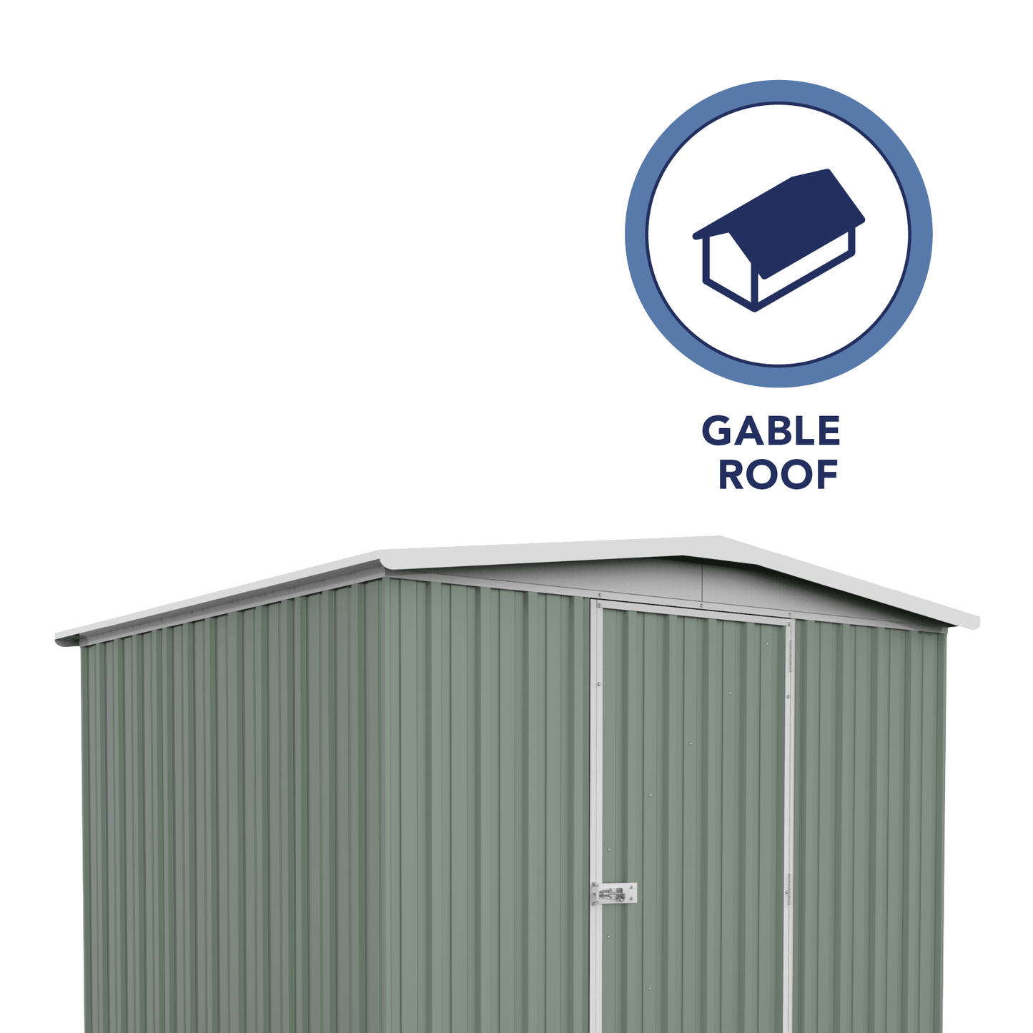 Absco Sheds 2.26mW x 2.18mD x 2.00mH Regent Garden Shed - Single Door