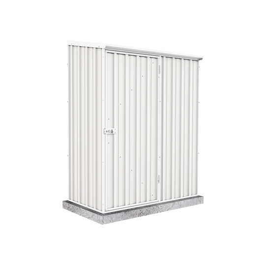 Absco Sheds 1.52mW x 0.78mD x 1.95mH Spacesaver Garden Shed - Single Door