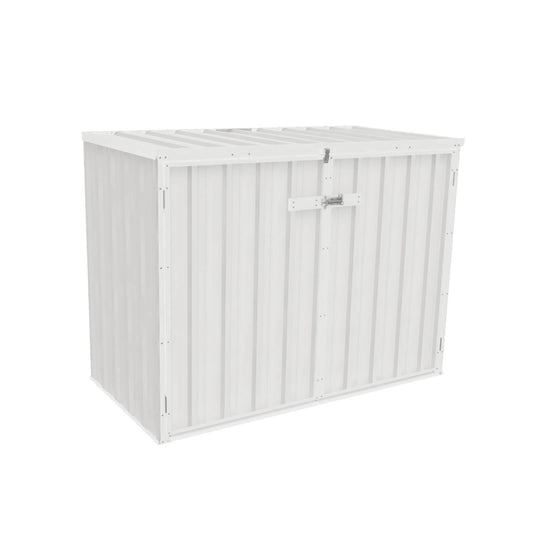 Absco Sheds 1.52mW x 0.78mD x 1.15mH Surfmist Bin Cover Double Door