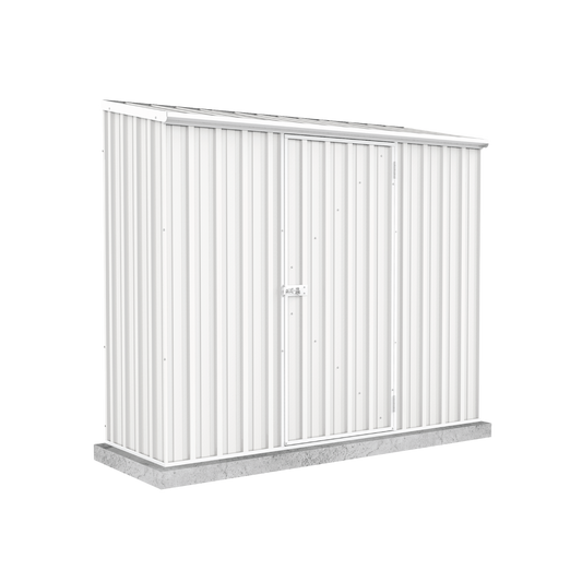 Absco Sheds 2.26mW x 0.78mD x 1.95mH Spacesaver Garden Shed - Single Door