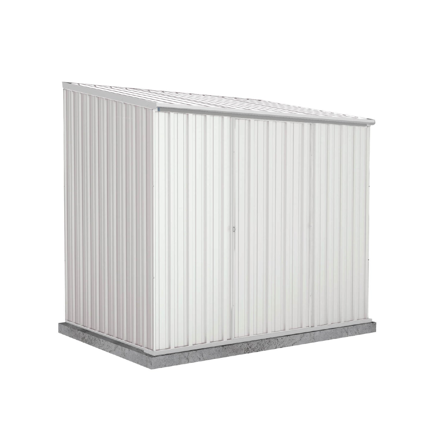 Absco Sheds 2.26mW x 1.52mD x 2.08mH Ezislider Garden Shed - Single Door