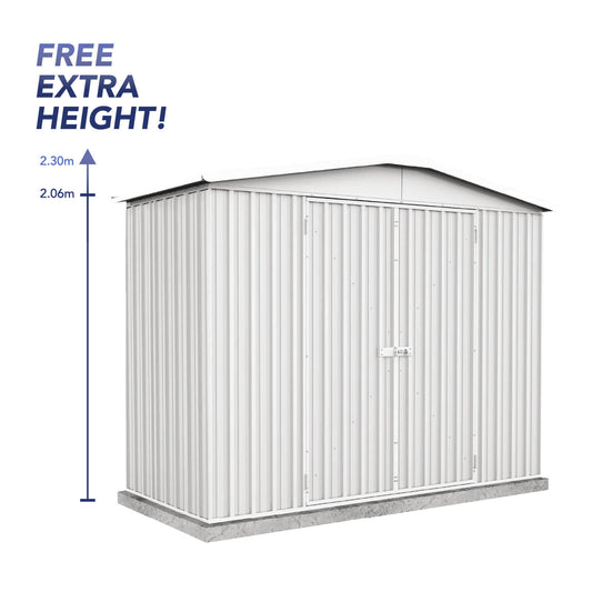 Absco Sheds Regent Garden Shed - Double Door Sufrmist 3.00mW x 1.44mD x 2.30mH Render View