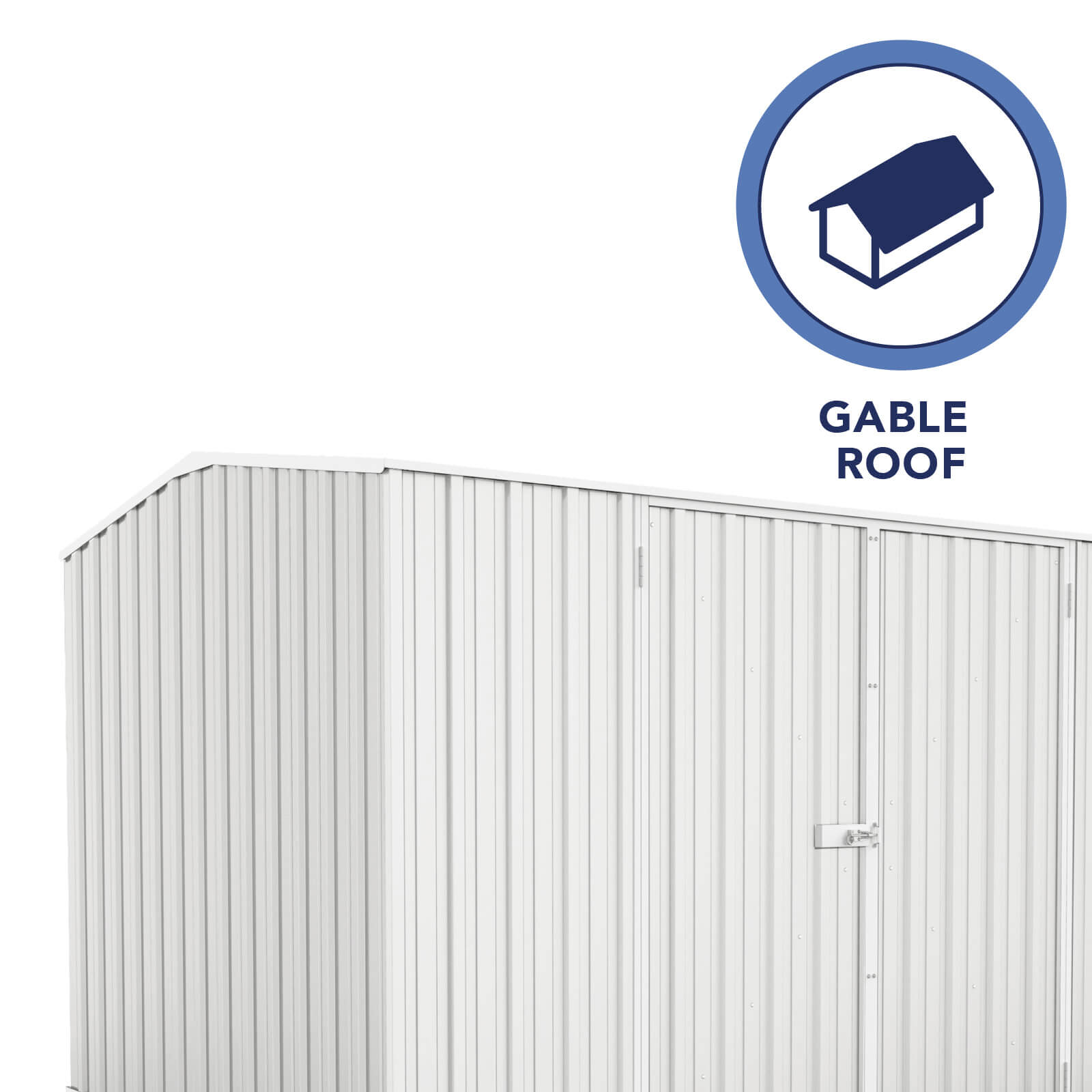 Absco Sheds 3.00mW x 2.26mD x 2.00mH Premier Garden Shed - Double Door