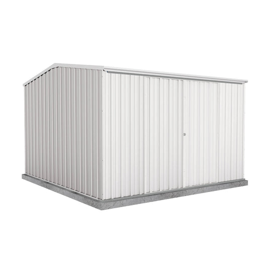 Absco Sheds 3.00mW x 3.00mD x 2.06mH Ezislider Garden Shed - Double Door