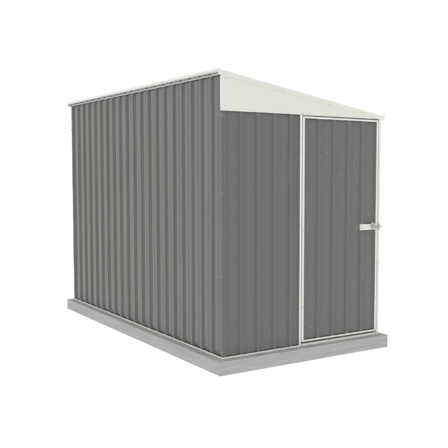 Absco Sheds 1.52mW x 3.00mD x 2.06mH Narrow Garden Shed - Single Door