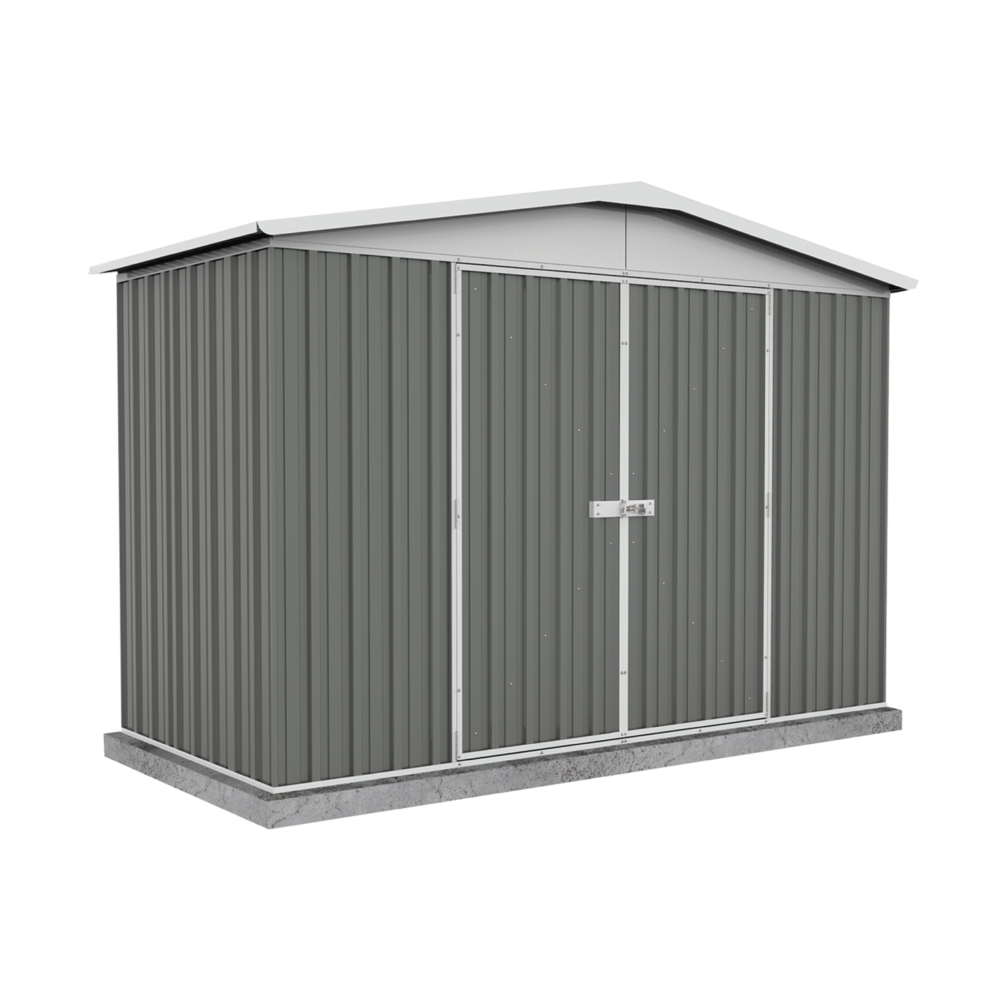 Absco Sheds 3.00mW x 1.44mD x 2.06mH Regent Garden Shed - Double Door