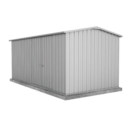 Absco Sheds Workshop Garden Shed - Double Door Zinc 4.48mW x 2.26mD x 2.00mH Render View