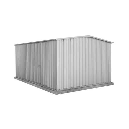 Absco Sheds Workshop Garden Shed - Double Door Zinc 4.48mW x 3.00mD x 2.06mH Render View