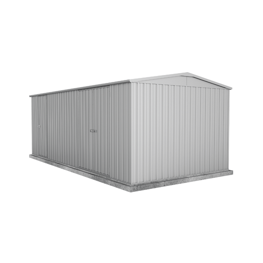 Absco Sheds Highlander Garden Shed - Triple Door Zinc 5.96mW x 3.00mD x 2.30mH Render View