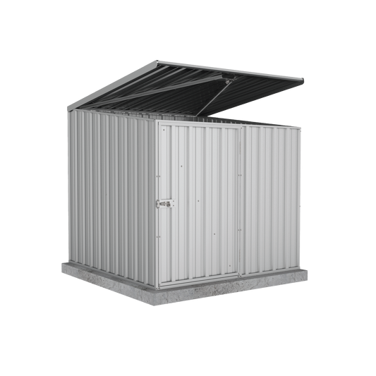 Absco Sheds 1.52mW x 1.52mD x 1.49mH Zincalume Pool Pump Cover - Single Door